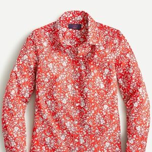 J.Crew Slim Perfect Shirt In Liberty®Summer Blooms button up shirt 6/medium
